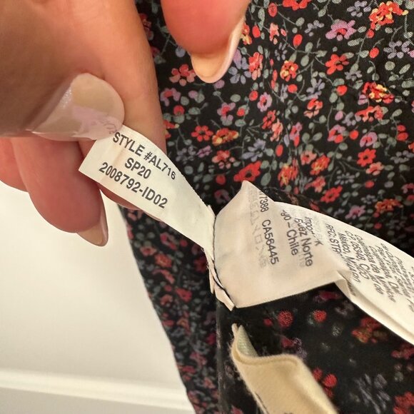 Madewell Easy Midi Dress in Fieldwalk Floral XXS - Picture 12 of 12